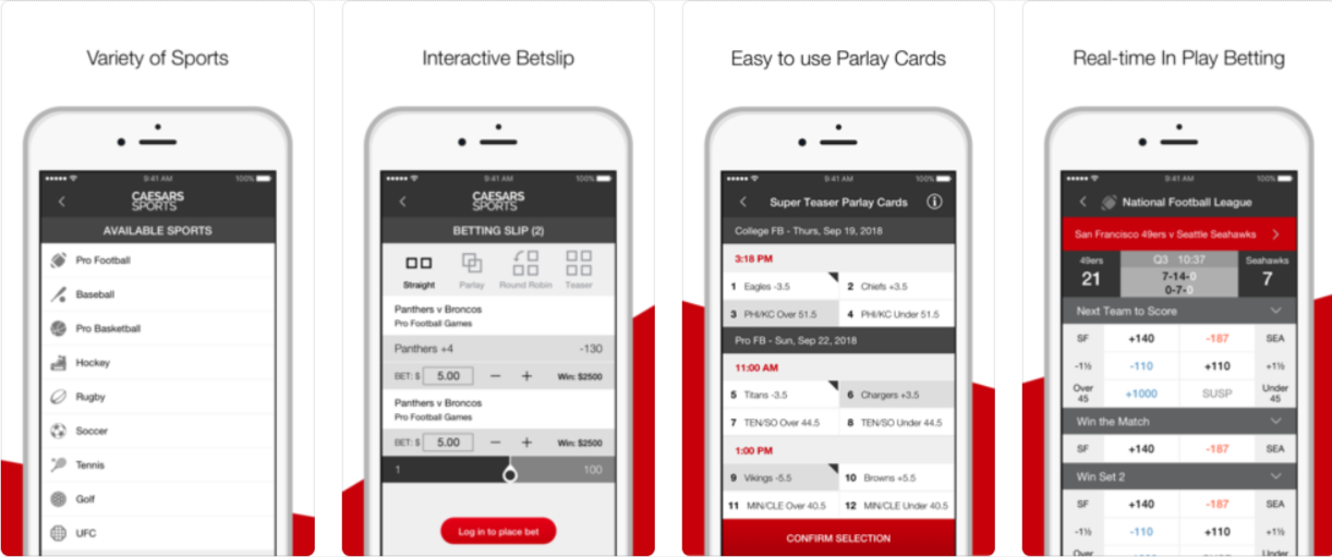 Caesars iTunes Screenshots