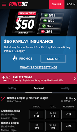 Pointsbet Mobile App