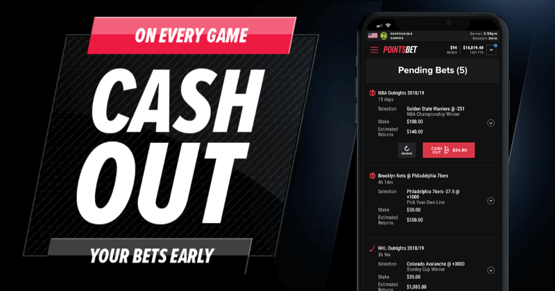 Pointsbet Cash Out